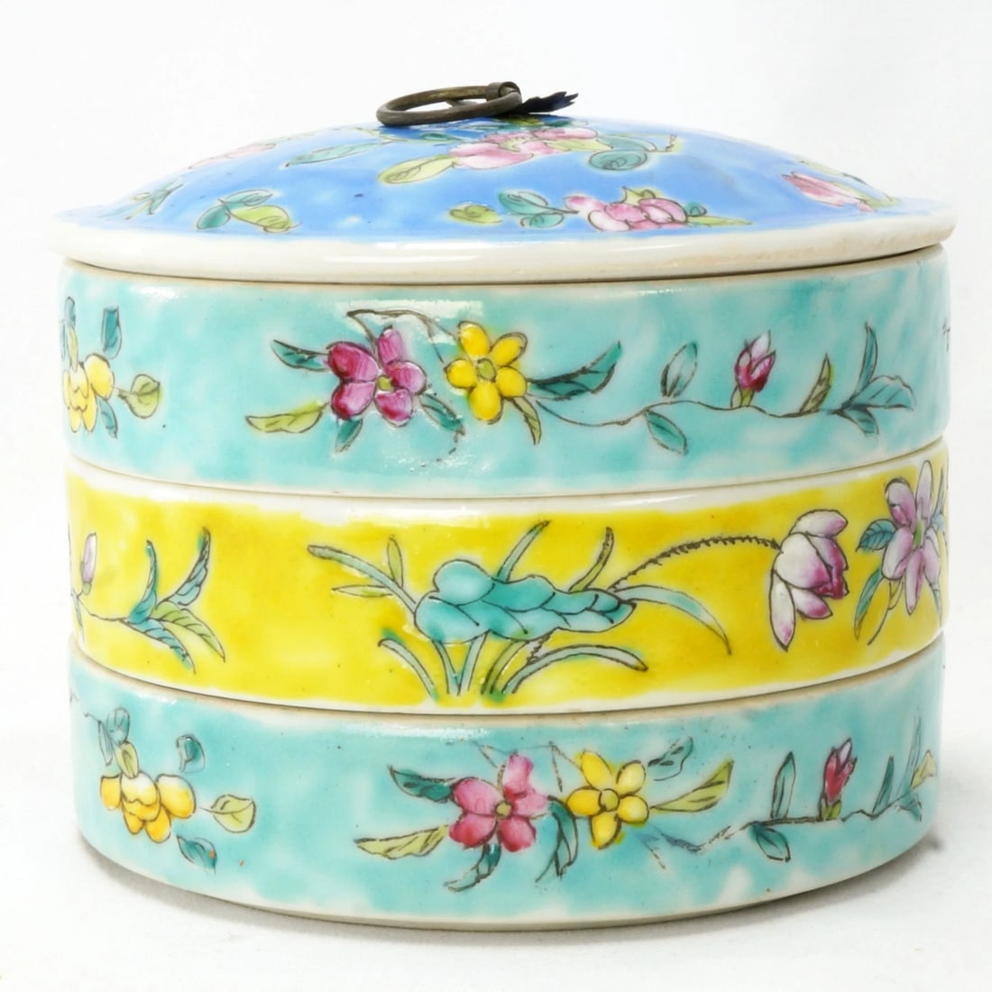 Chinese 1930s Stacking Food Container Circa - 3