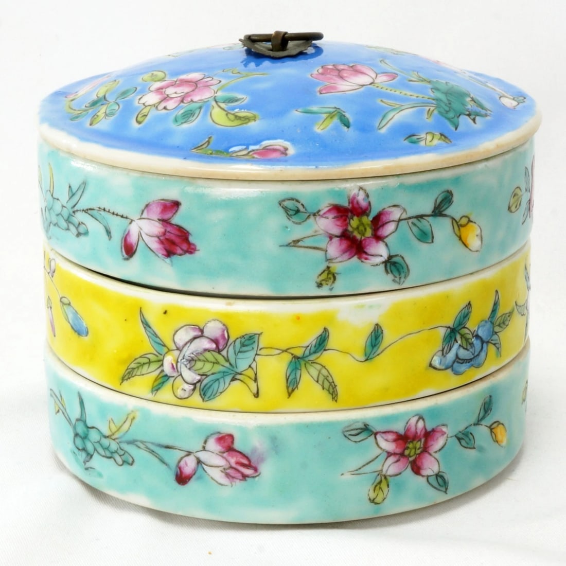 Chinese 1930s Stacking Food Container Circa - 5