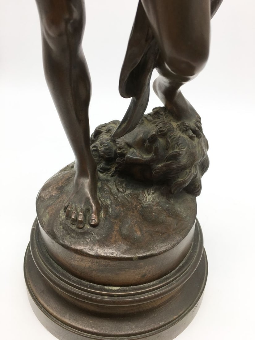 Bronze statue of Goliath David - 7
