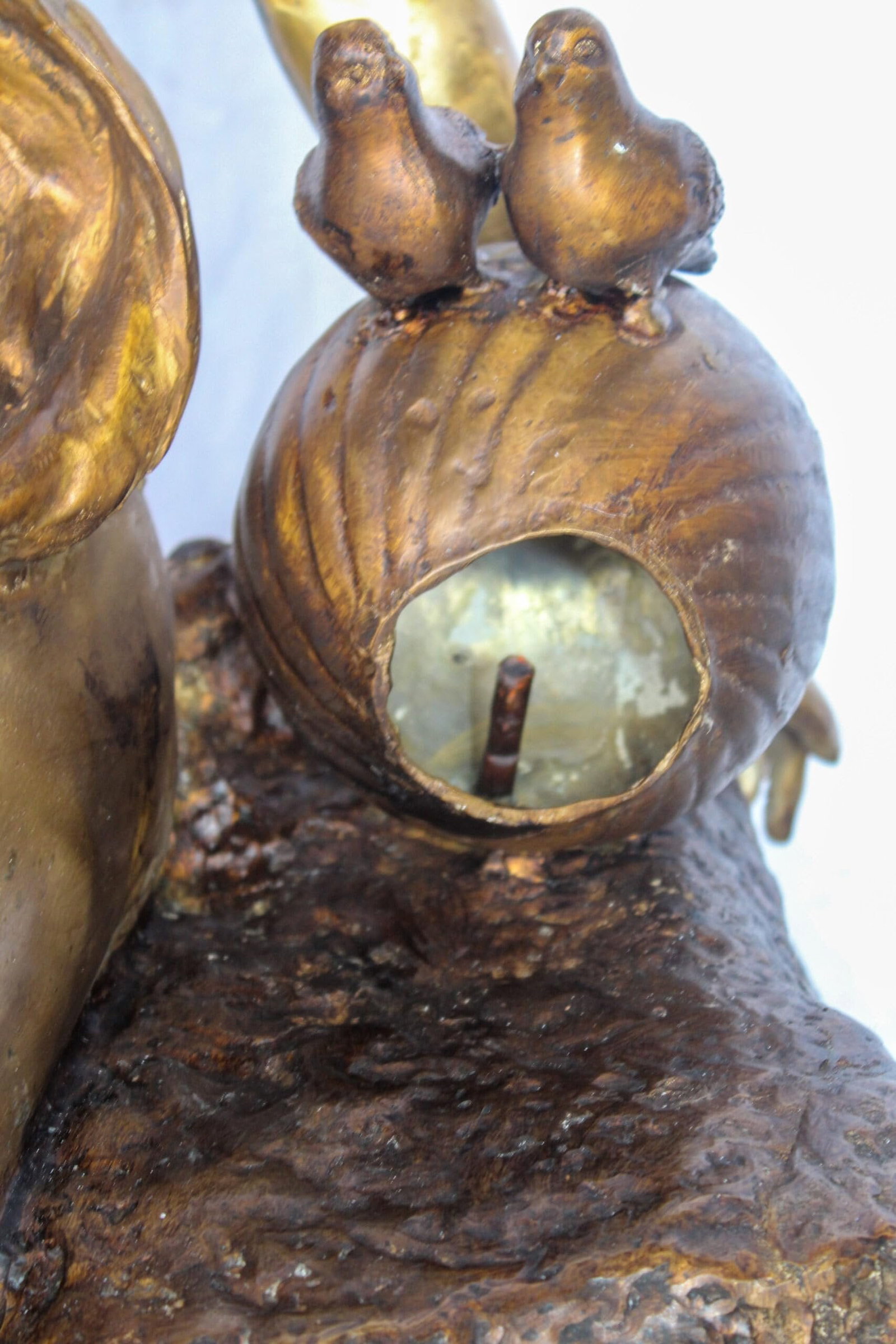 Bronze Outdoor Fountain of a Woman Relaxing on Rocks 49" x 39" x 50"H - 5