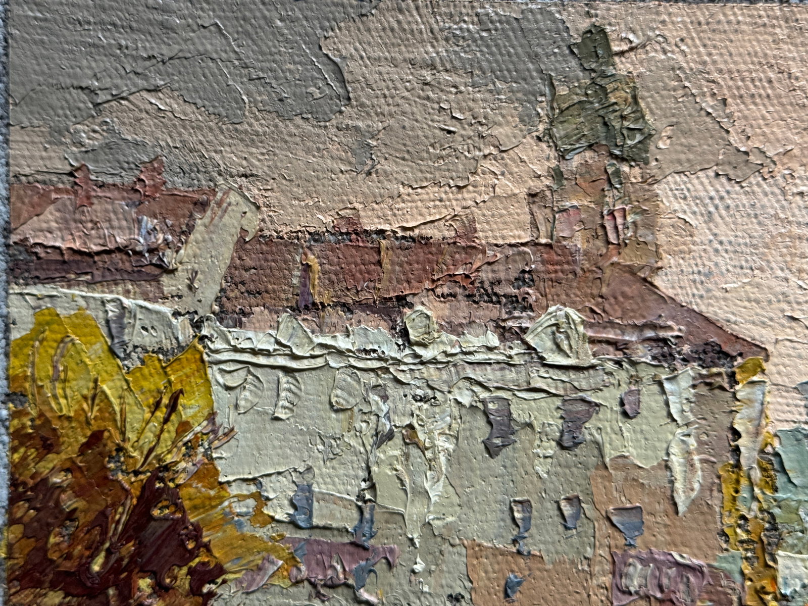Oil painting with frame Lviv K. Leonid - 2