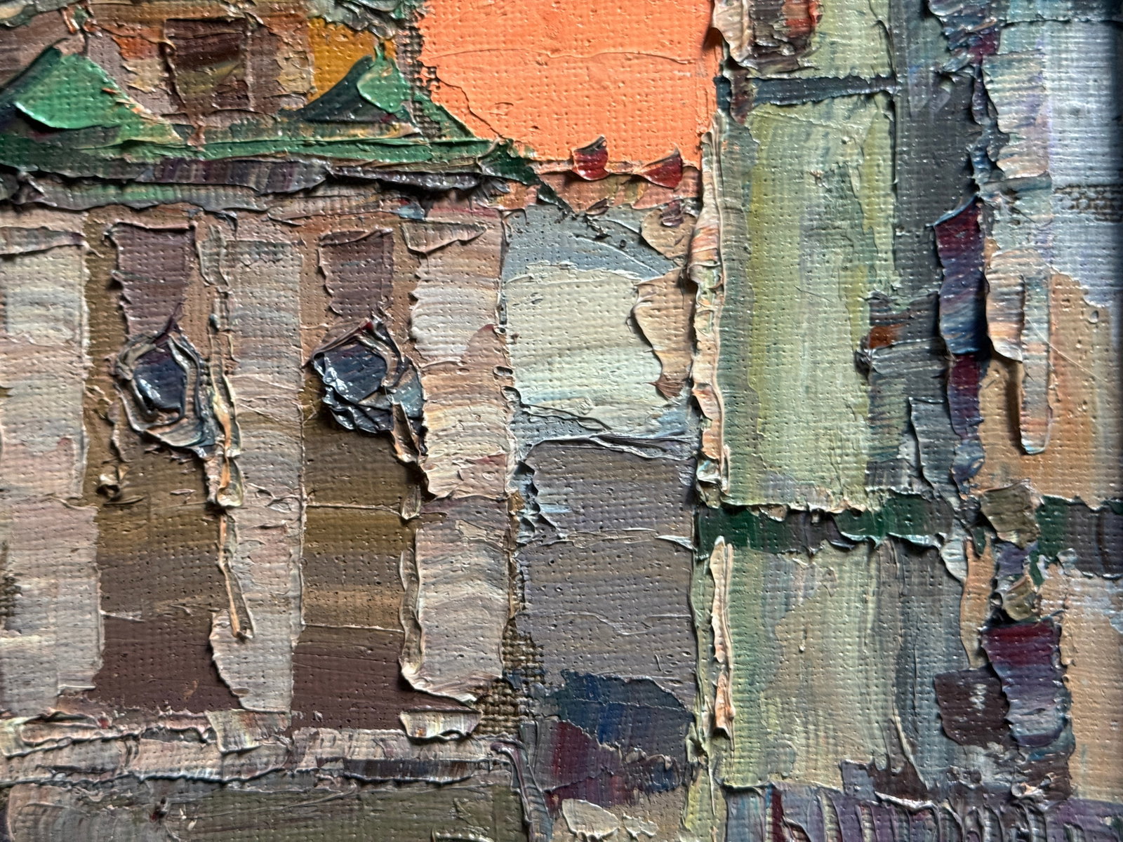Oil painting with frame Boim chapel in Lviv K. Leonid - 5