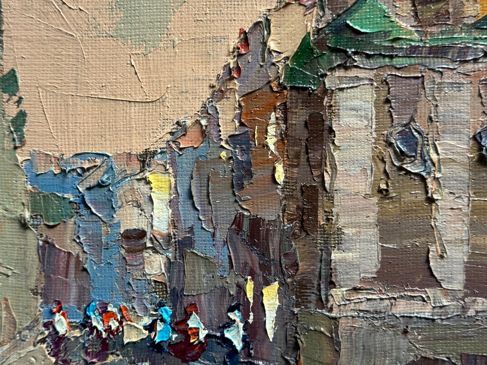 Oil painting with frame Boim chapel in Lviv K. Leonid - 6