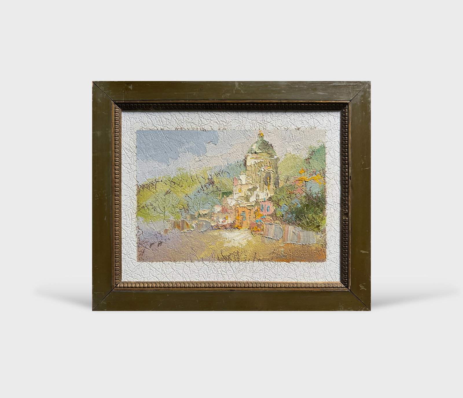 Oil painting with frame Lviv St. George's Cathedral K. Leonid - 9