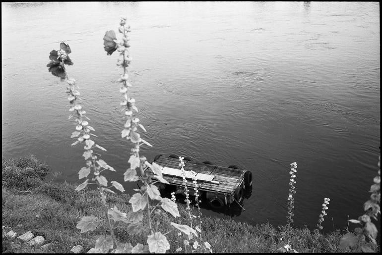 The Bank Of The Vienne, Montsoreau, France - Silver Gelatin Photograph: Title: The Bank Of The Vienne, Montsoreau, France - Silver Gelatin Photograph Description: 20 x 16 in Medium: The Bank of the Vienne, Montsoreau, France - Silver Gelatin Photograph - Limited Edition o