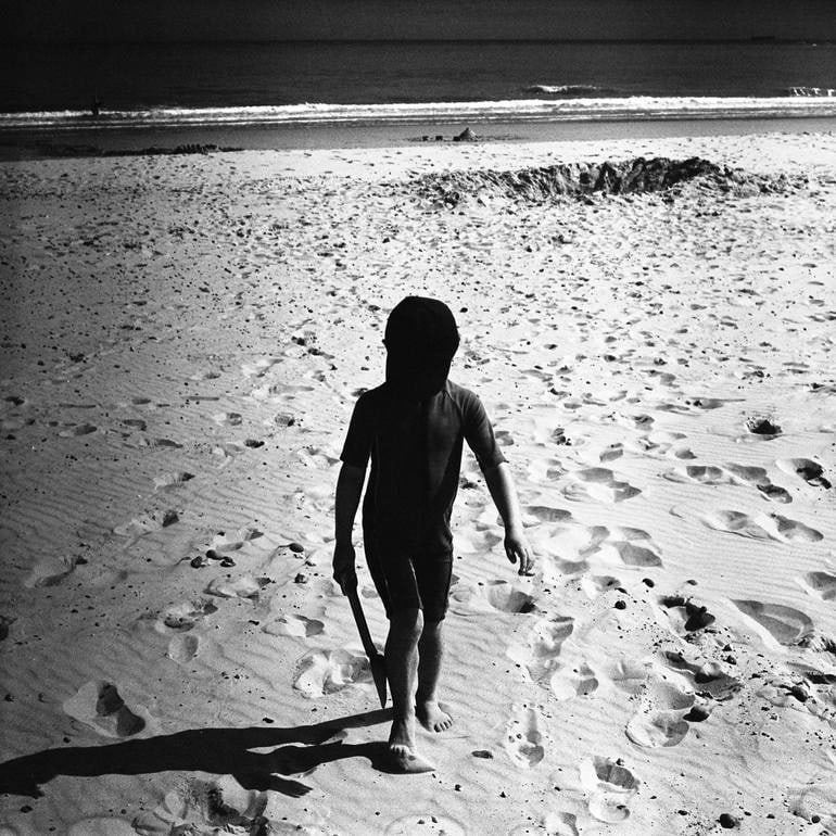 Edition 2/10 - Crater Digger, Lowestoft - Silver Gelatin Photograph (1 of 3)