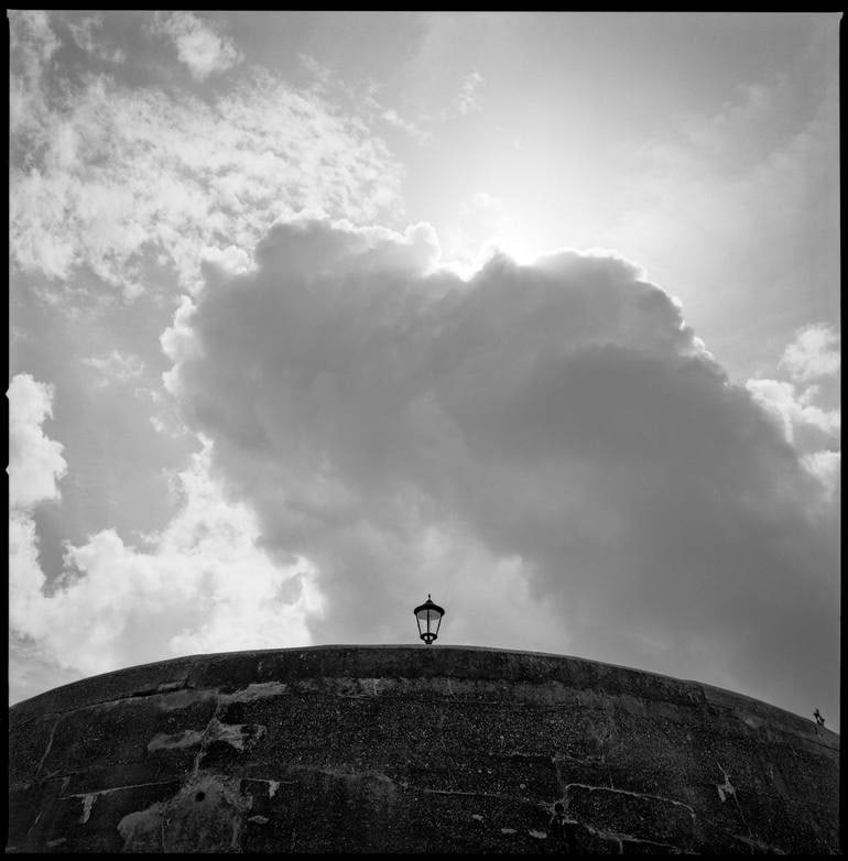 Sea Wall, Sheringham Beach, North Norfolk - Silver Gelatin Photograph: Title: Sea Wall, Sheringham Beach, North Norfolk - Silver Gelatin Photograph Description: 16 x 20 in Medium: Sea Wall, Sheringham Beach, North Norfolk - Silver Gelatin Photograph - Limited Edition of 