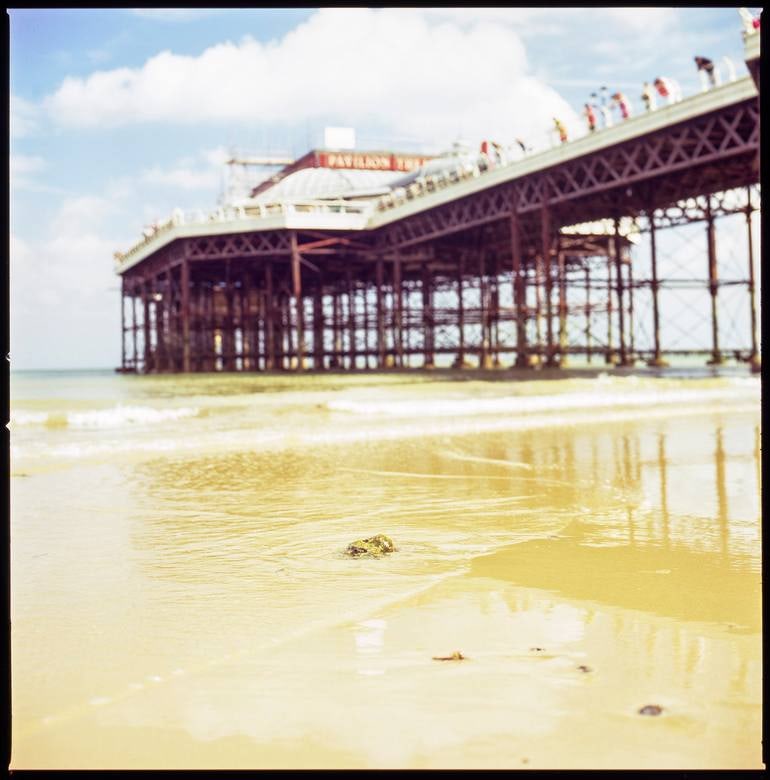 Cromer Pier I, North Norfolk 2012 ( Expired Film 2002) - Giclee Photograph: Title: Cromer Pier I, North Norfolk 2012 (Expired Film 2002) - Giclee Photograph Description: 20 x 20 in Medium: Cromer Pier I, North Norfolk 2012 (Expired Film 2002) - Giclee Photograph - Limited Edi