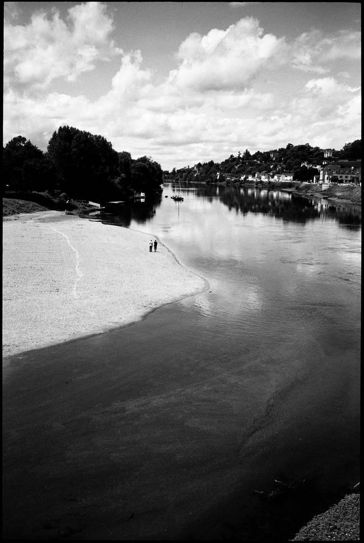 Ii, The Vienne, Chinon, France - Silver Gelatin Photograph: Title: Ii, The Vienne, Chinon, France - Silver Gelatin Photograph Description: 16 x 20 in Medium: II, The Vienne, Chinon, France - Silver Gelatin Photograph - Limited Edition of 10 Paul Cooklin United