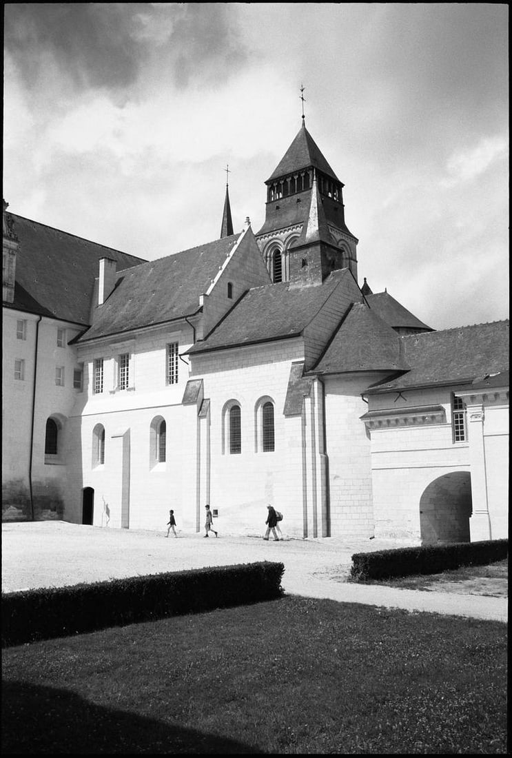 Edition 2/10 - Courtyard, Fontevraud Abbey, Chinon, France Photograph (1 of 3)