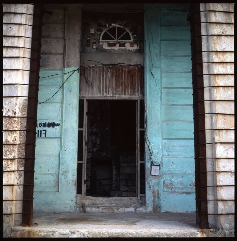 117 Malecon, Havana, Cuba - Giclee Photograph: Title: 117 Malecon, Havana, Cuba - Giclee Photograph Description: 20 x 20 in Medium: 117 Malecon, Havana, Cuba - Giclee Photograph - Limited Edition of 10 Paul Cooklin United Kingdom Photography, Colo