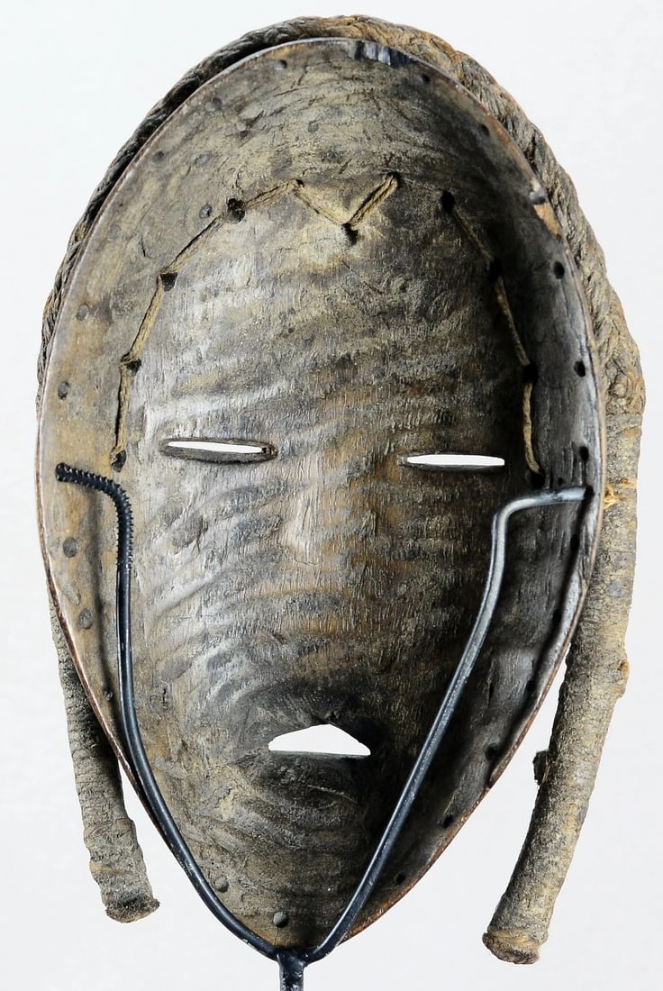 Stunning Dan Mask West Africa Mask African Tribal Art African 2236 - 9