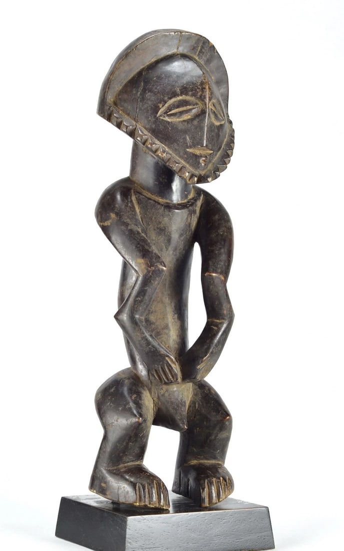 Rare BEMBE 43cm ancestor figure Congo Drc African tribal Art MC 1879 - 2