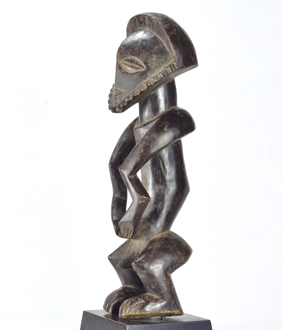 Rare BEMBE 43cm ancestor figure Congo Drc African tribal Art MC 1879 - 5