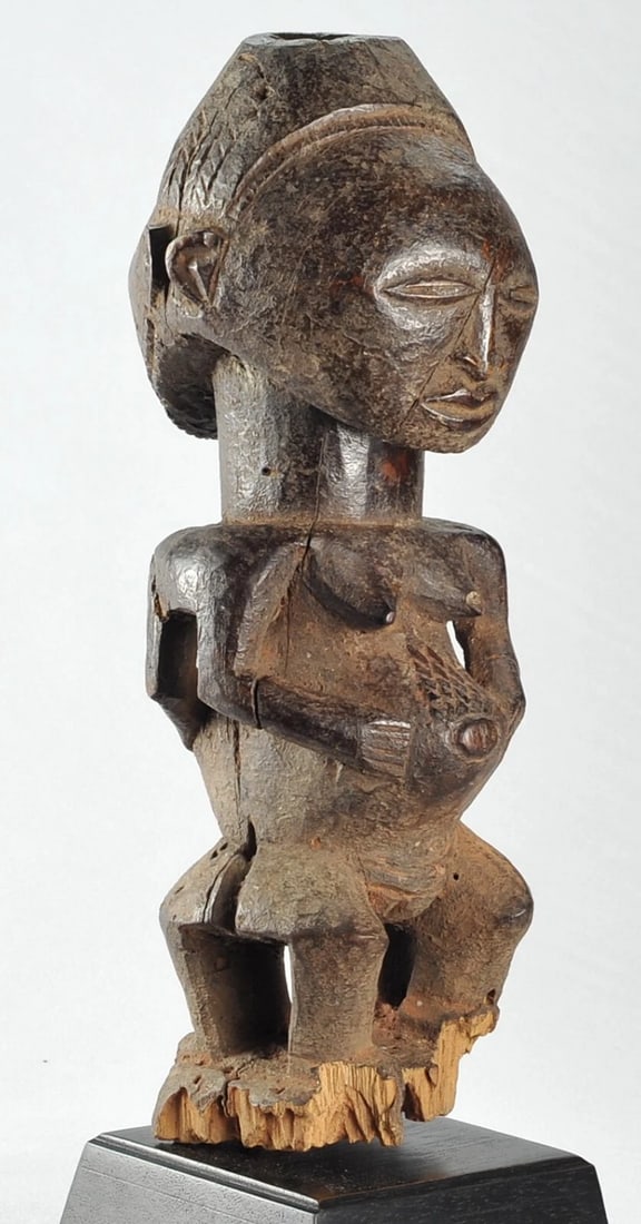 Beautiful HEMBA Kabeja figure janus Statue Congo DRC African Tribal Art 1295 - 4