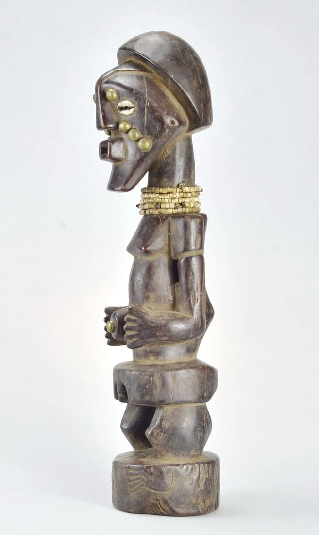 Nice SONGYE Power Figure Fetish Congo Drc Zaire African Tribal Art MC 1856 - 3