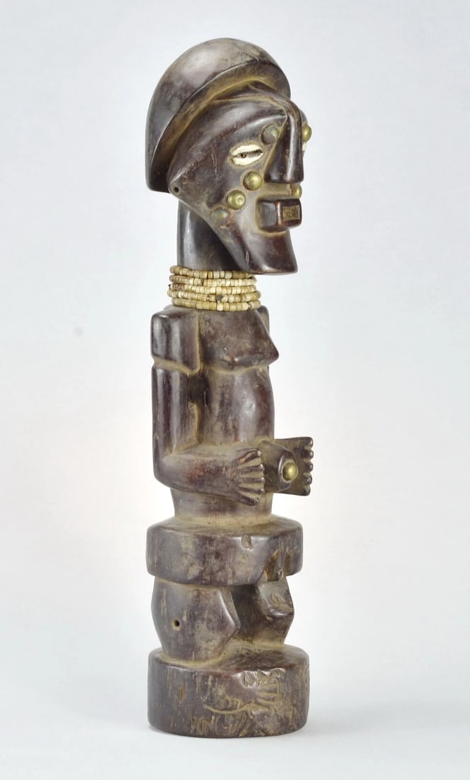 Nice SONGYE Power Figure Fetish Congo Drc Zaire African Tribal Art MC 1856 - 6