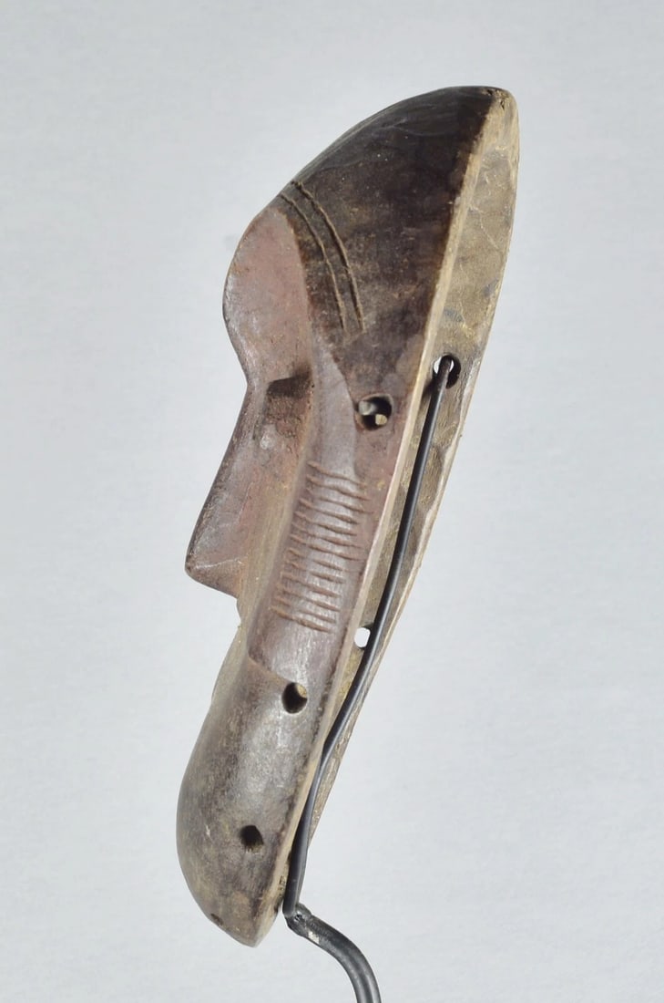 Cute Metoko Mask Mituku Bukota cult Congo Drc African Tribal Art MC 1892 - 8