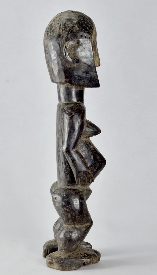 Fine Metoko Female Figure Mituku sculpture statue Congo African Tribal Art 1866 - 9