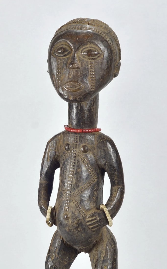 Large 19" TABWA figure statue Congo sculpture African Tribal Art MC 1925 - 3