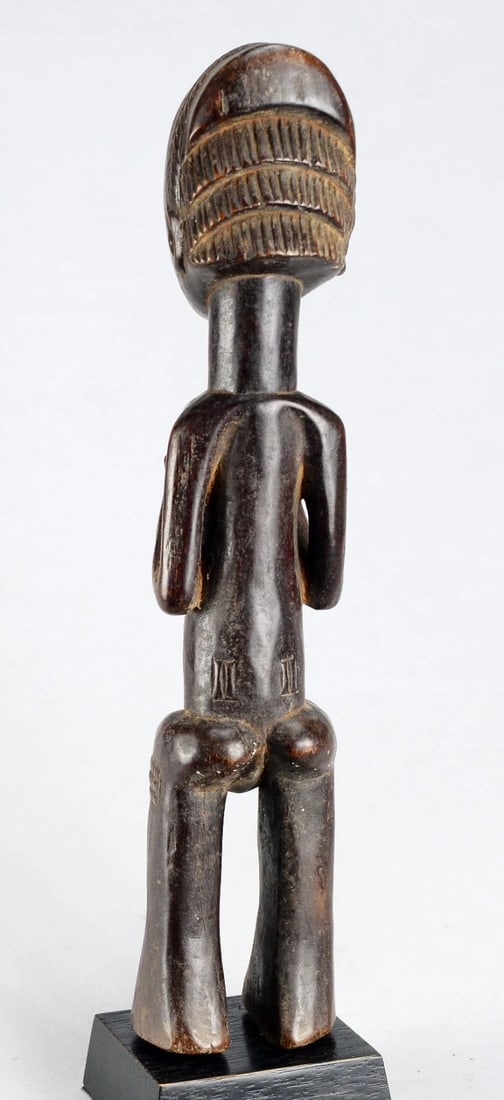Nice LUBA Shankadi figure 13" statue sculpture Congo African Tribal Art 1681 - 8