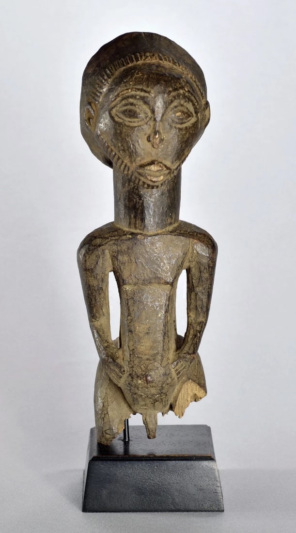 Singiti HEMBA Ancestor Figure Statue Sculpture Congo African Tribal Art 1631 - 4