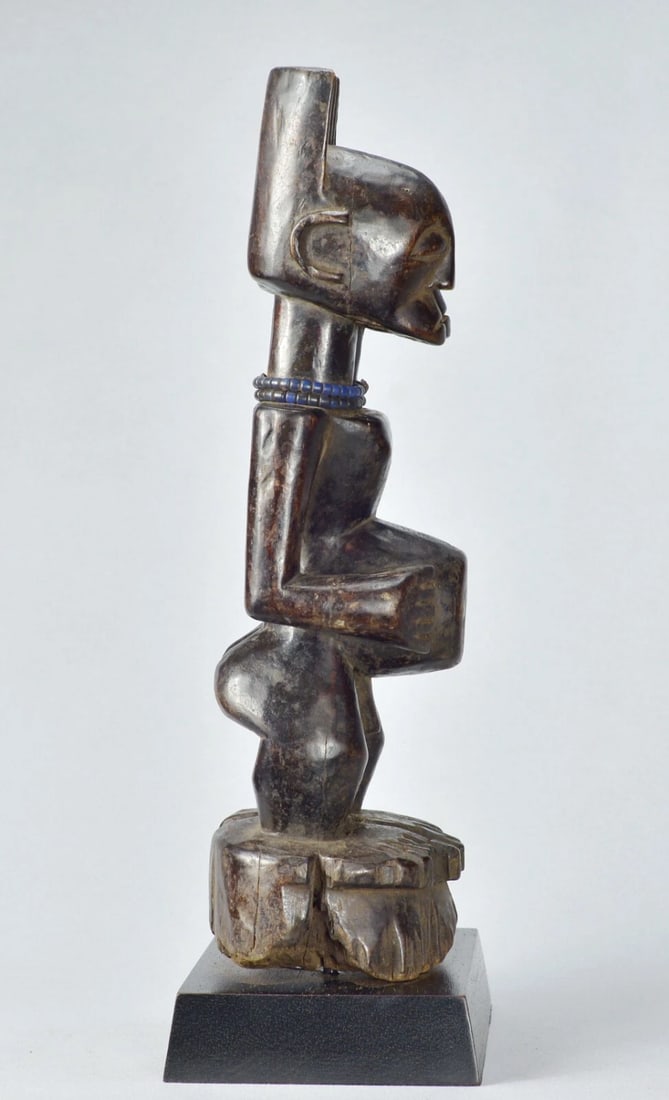 Rare SONGYE Tempa Power figure sculpture statue Congo African Tribal Art 1735 - 7