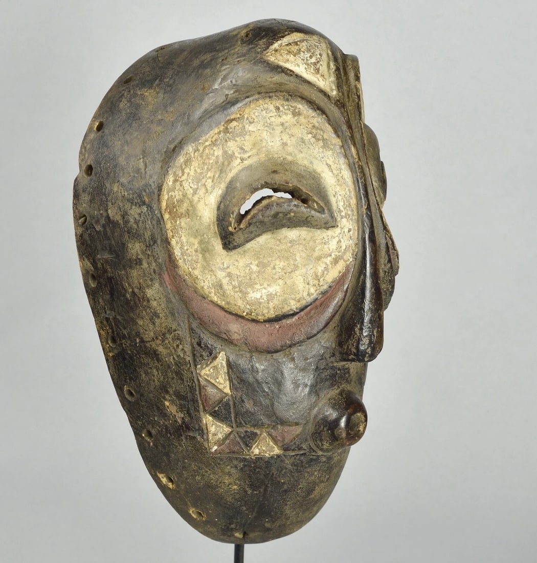 Rare & Beautiful GOMA mask Congo DRC Bembe African Tribal Art 1757 - 12