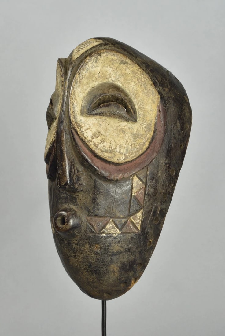 Rare & Beautiful GOMA mask Congo DRC Bembe African Tribal Art 1757 - 6