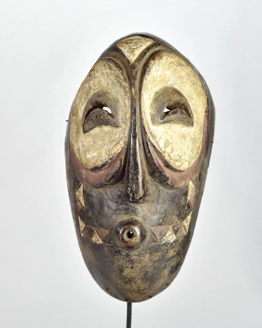Rare & Beautiful GOMA mask Congo DRC Bembe African Tribal Art 1757 - 8
