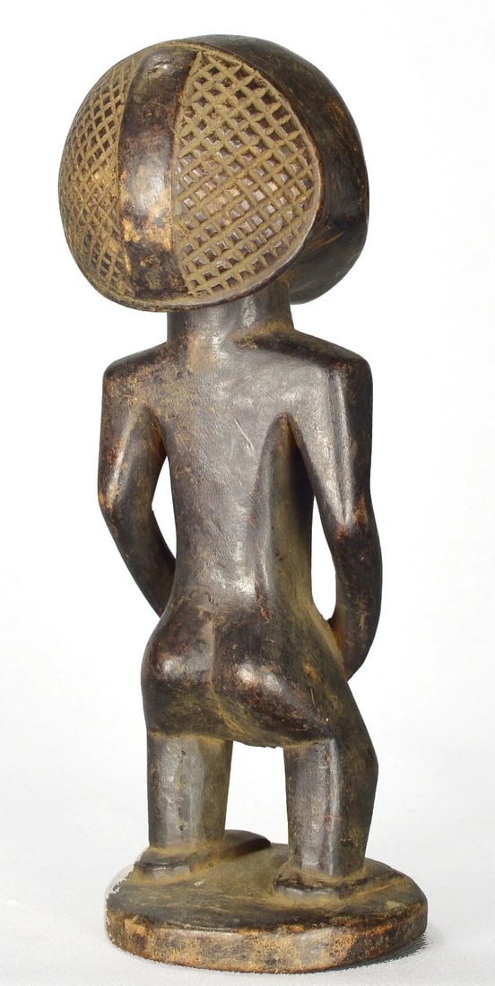 Cute TABWA ancestor figure statue Congo Drc African sculpture Tribal Art 1471 - 3