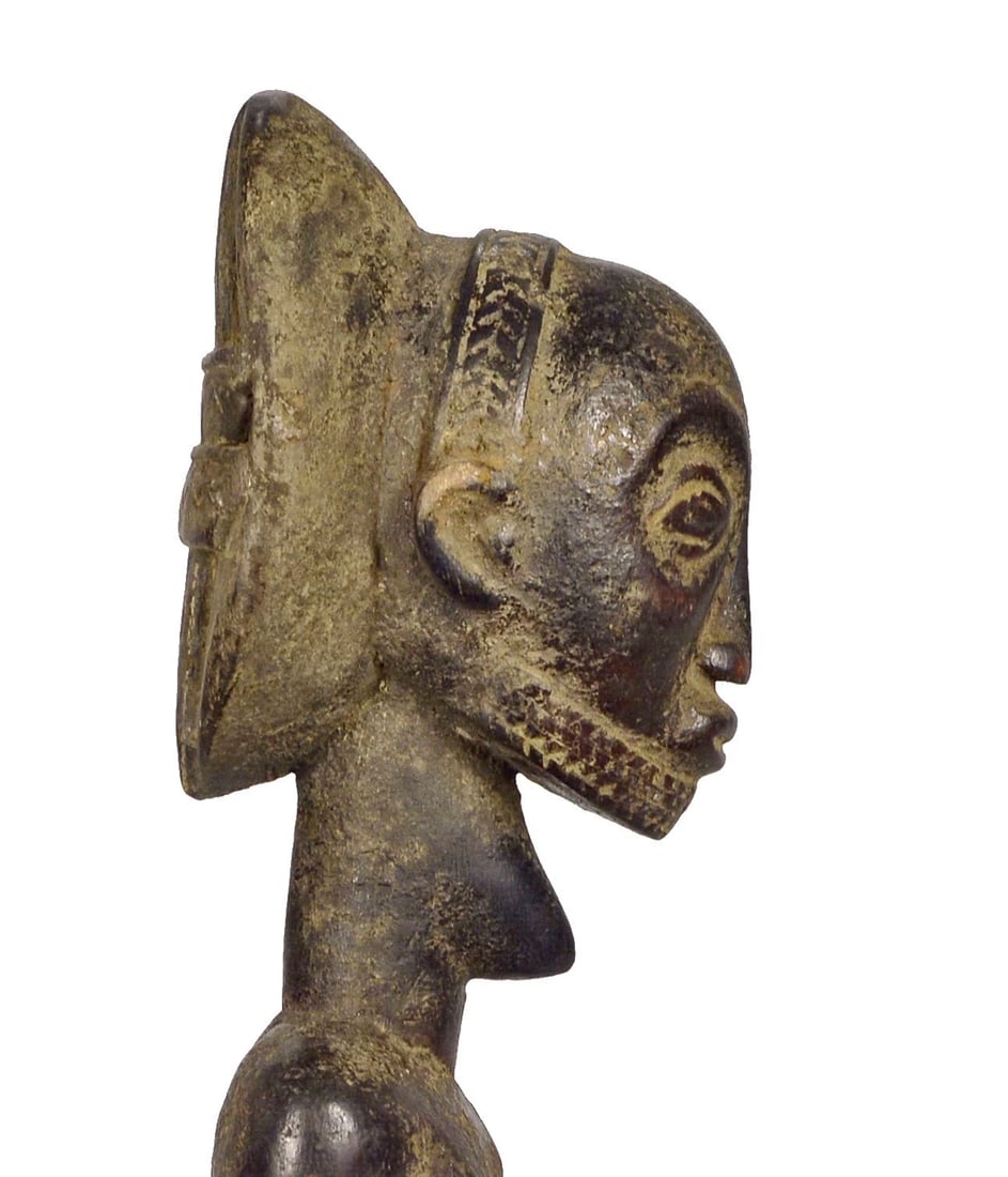 Beautiful ancestor figure Singiti HEMBA statue Congo DRC African Tribal 1481 - 3