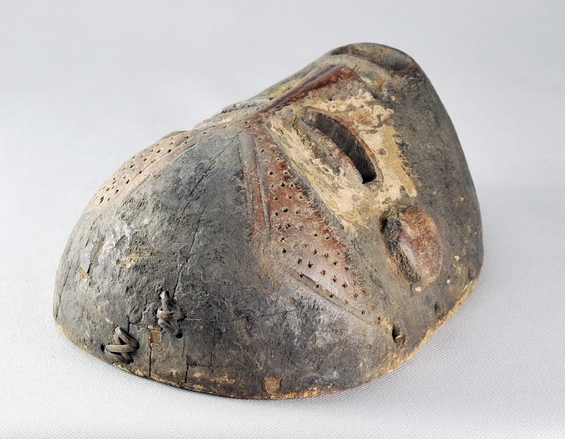 Large LEGA Bwami cult wooden Face Mask Congo Drc Warega African Tribal Art 1077 - 13