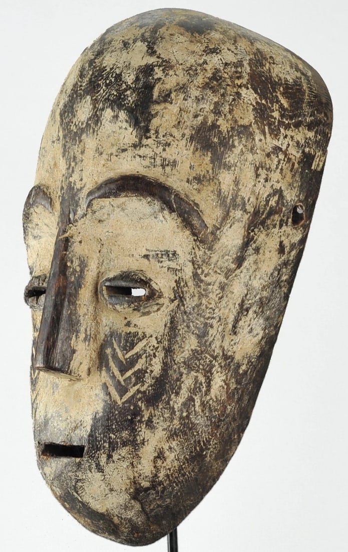 ZANDE AZANDE Rare Ubangi large Mask Congo DRC African Tribal Art 1308 - 8
