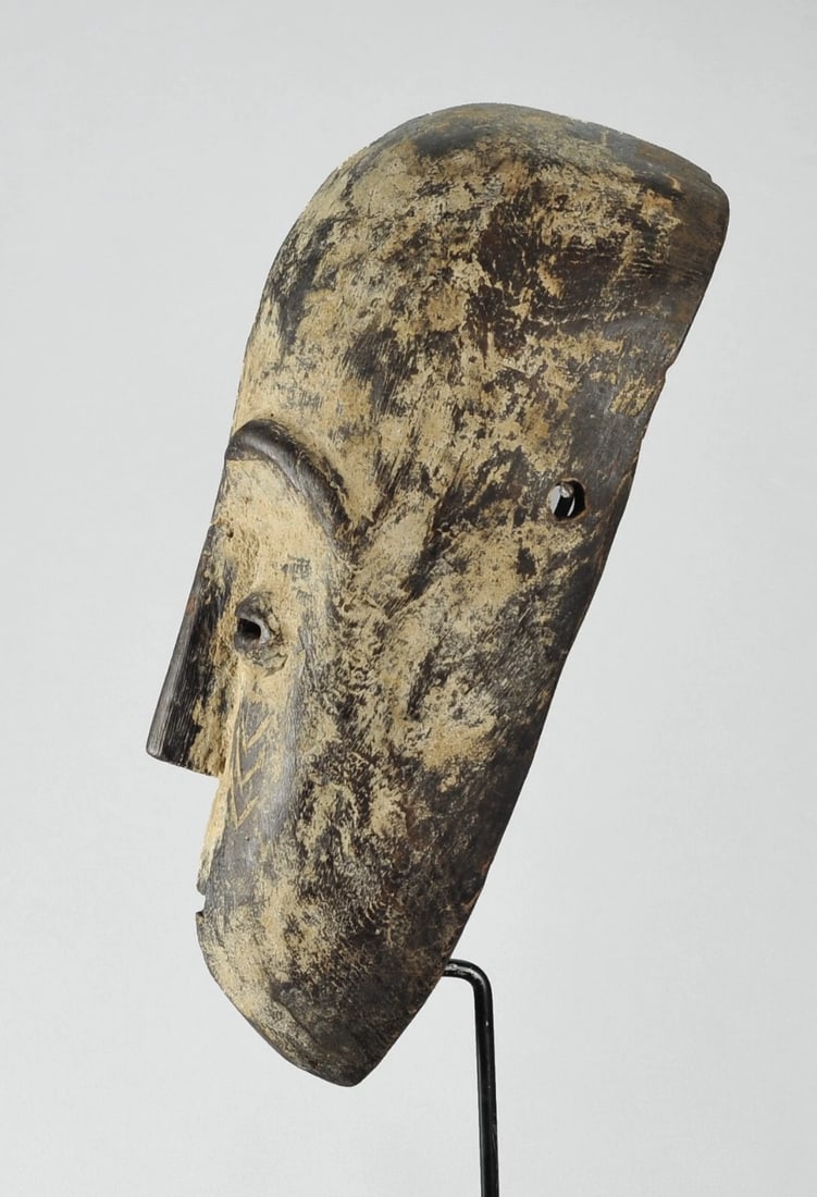 ZANDE AZANDE Rare Ubangi large Mask Congo DRC African Tribal Art 1308 - 9