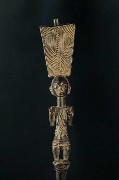 LUBA Kibango Chief's Staff Scepter Congo Drc African Tribal Art Regalia 1134: Title: LUBA Kibango Chief's Staff Scepter Congo Drc African Tribal Art Regalia 1134 Description: T CONGO DRC SUPERB LUBA CHIEF'S STAFF - SCEPTER - CANE ( KIBANGO ) Chief's staffs, symbols of authority