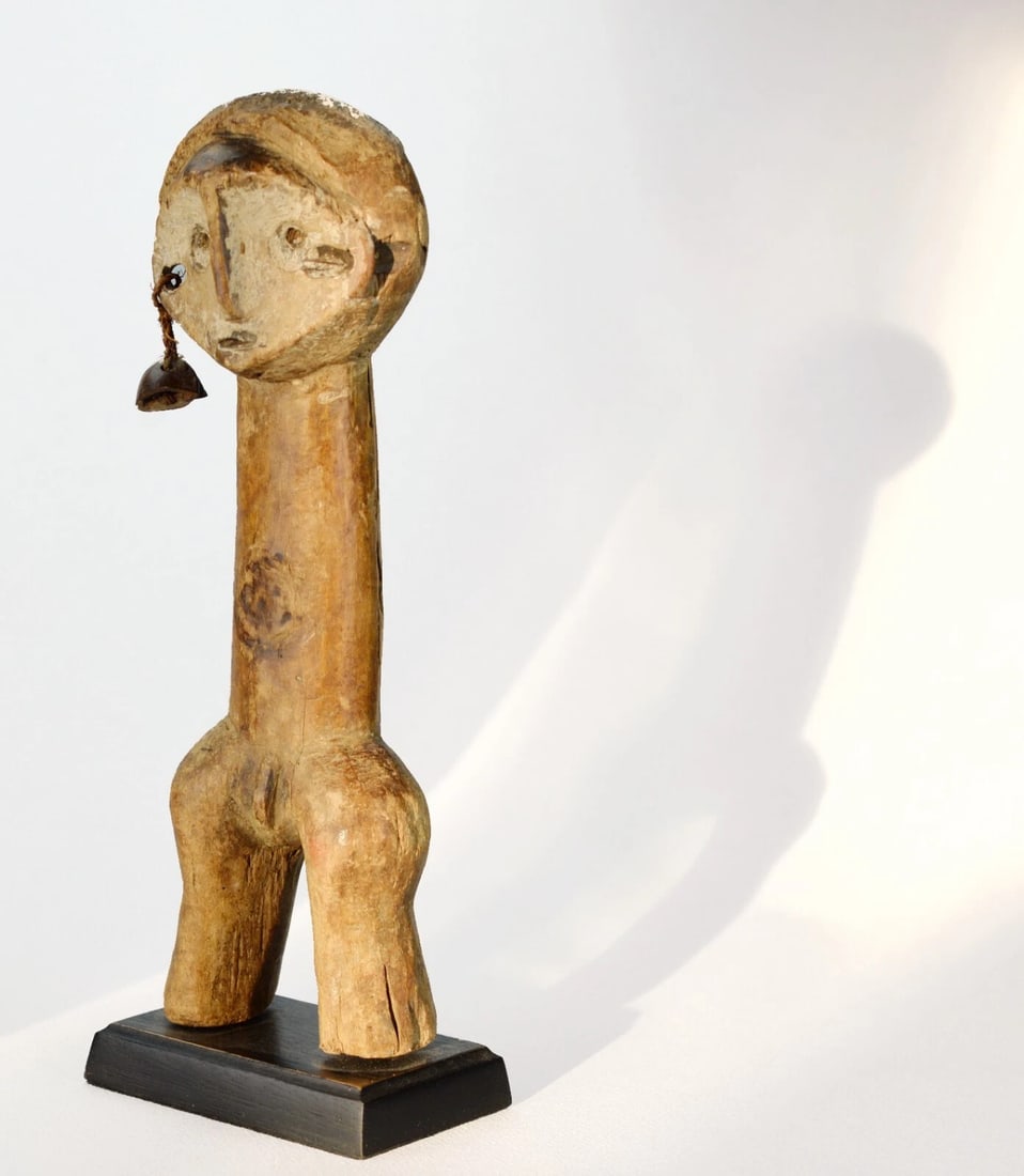 Rare LEGA Ngeze Figure statue sculpture Congo African Tribal Art 1185 - 4