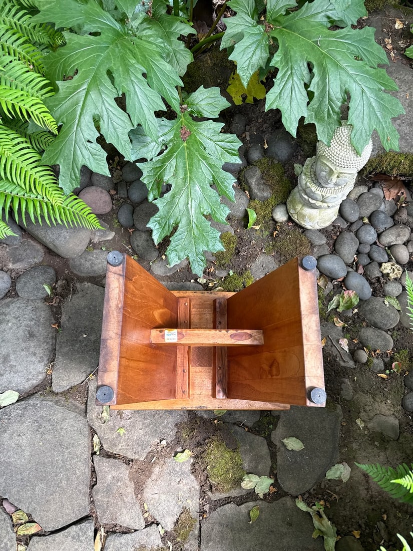 Modern Zen Teakwood Shower Stool - 4
