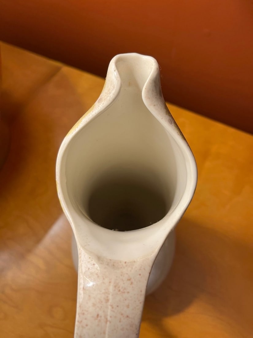 1950s Red Wing "Futura Golden Viking" Mid-Century Modern Ceramic Ewer - 2