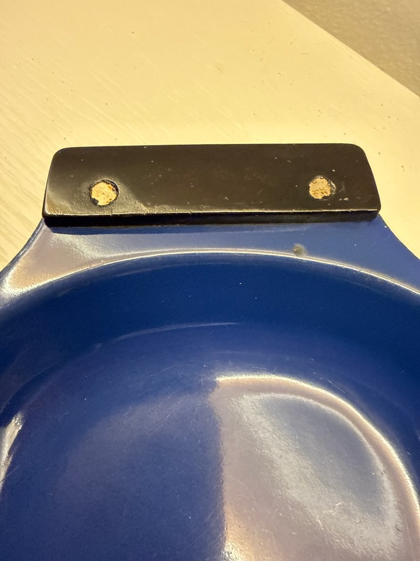 Cathrineholm of Norway Blue Enamel Serving Trays, Two (2) - 4