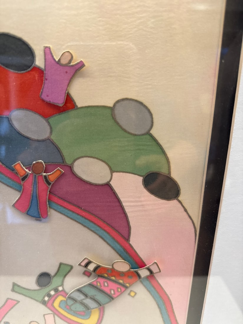 Dena M. Zimmerly, "Embracing the Spirit," Mixed Media Art - 3