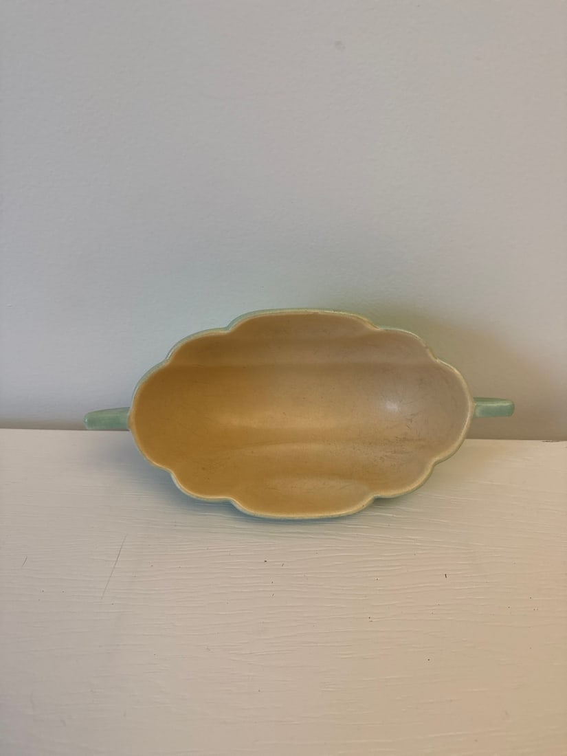 Art Deco RumRill Bowl by Red Wing Pottery - 4