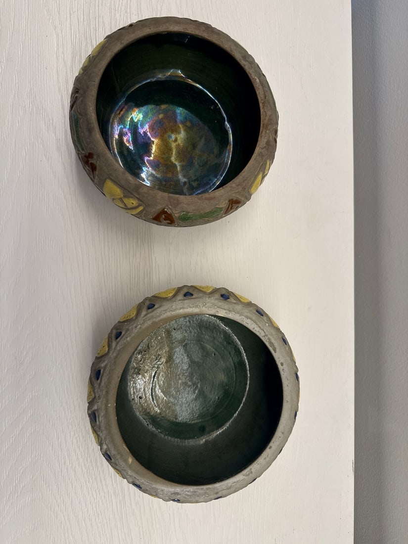 Roseville Mostique Bulb Bowls - 4