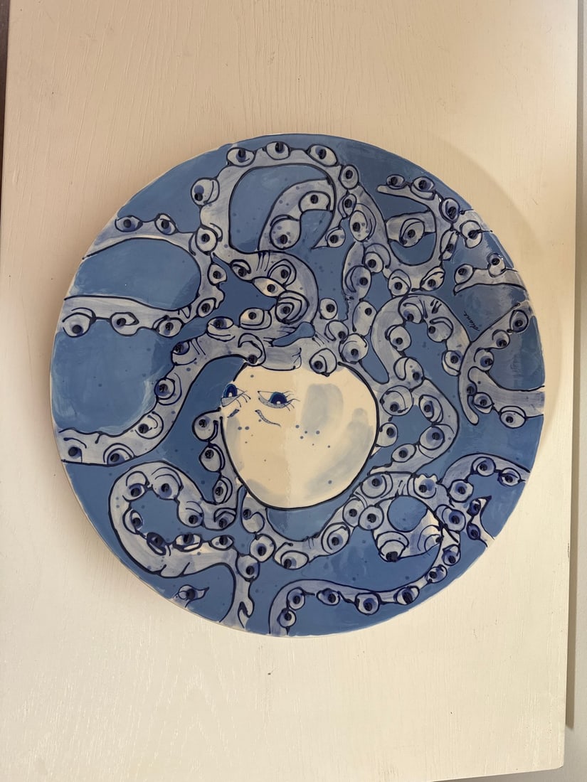 Octopus Decorative Platter - 2