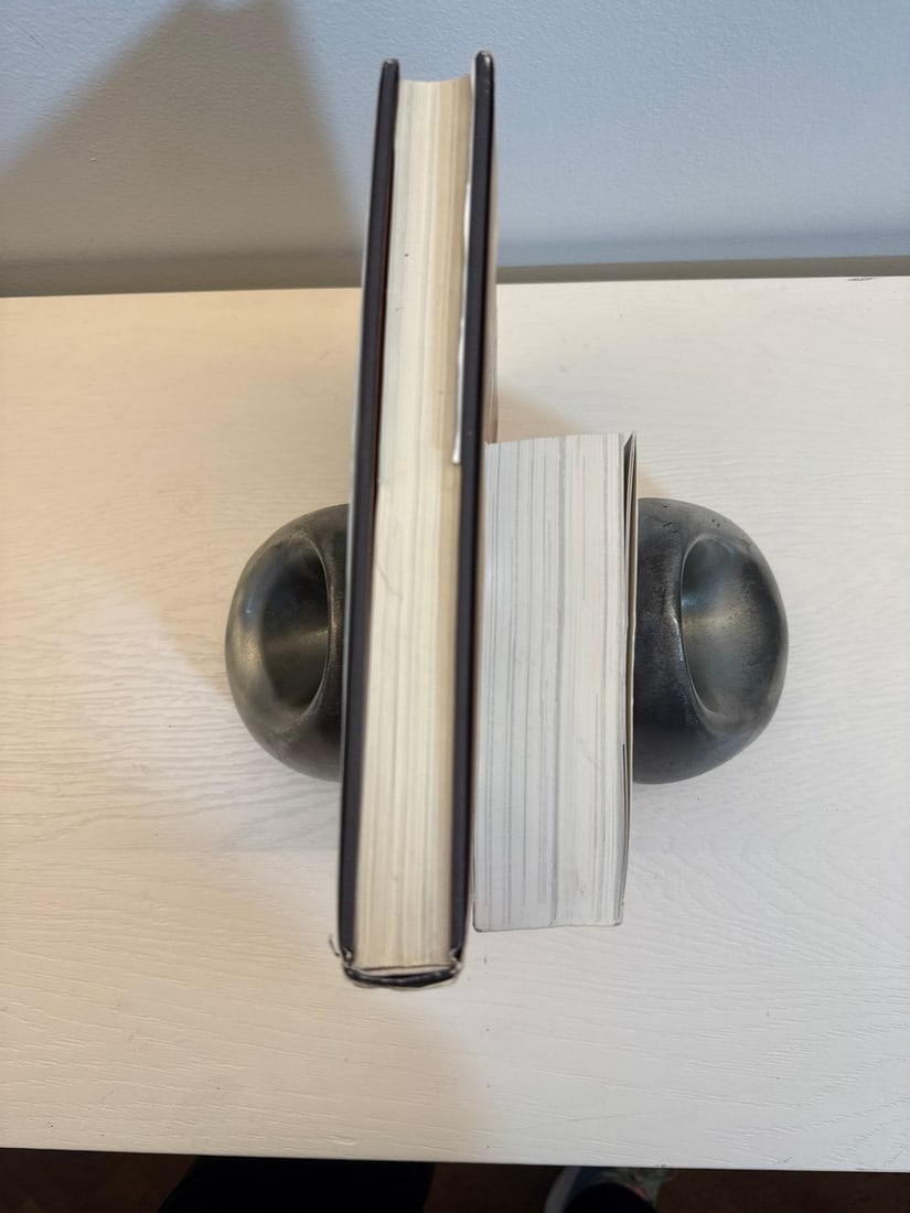 Pair of Mid-Century Modern Cast Metal Bookends by Ben Seibel for Raymor - 4