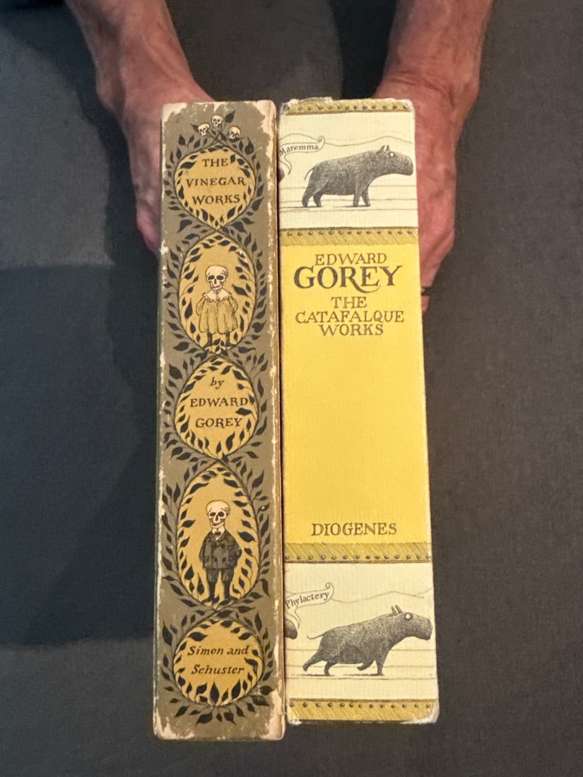 Two First Edition Boxed Sets of Edward Gorey Works: "The Vinegar Works" and "The Catafalque Works" - 4