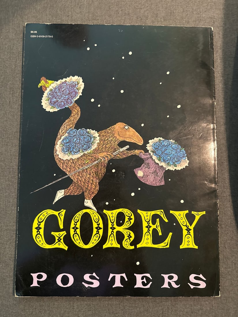 Edward Gorey Book and Record Collection: "Son of the Martini Cookbook" , "A Toy Theatre - Dracul... - 2
