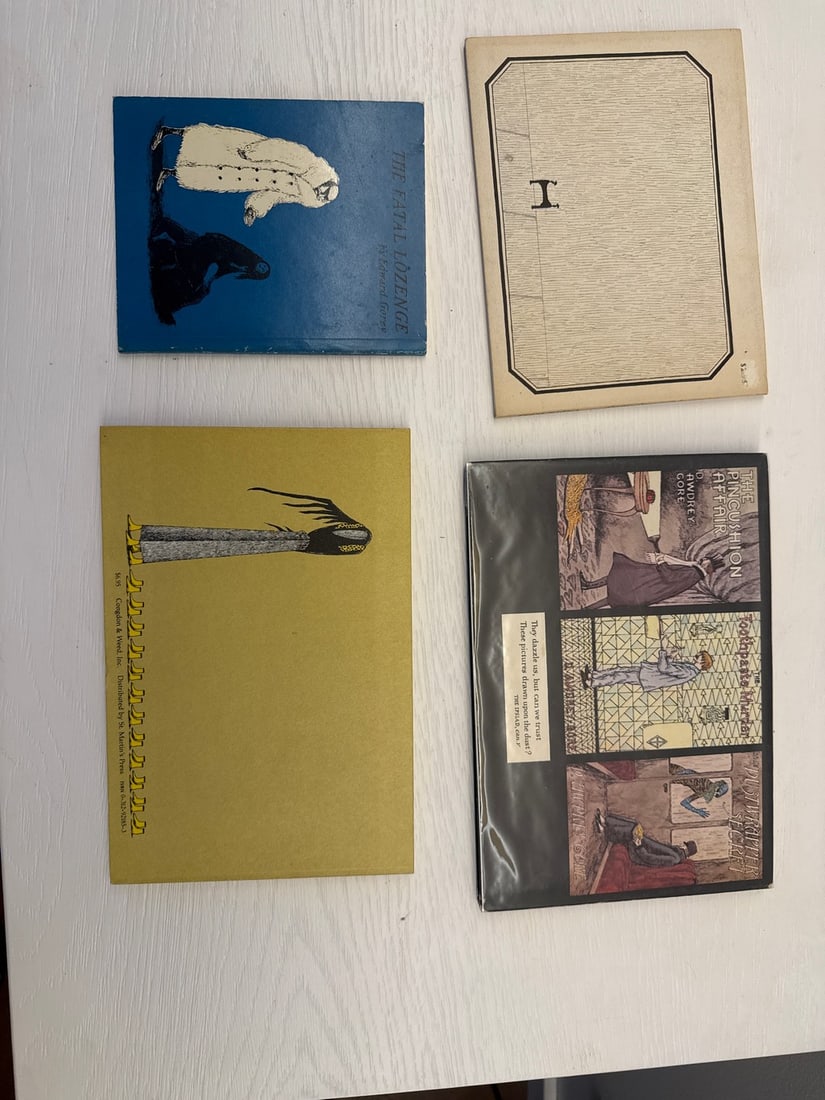 Four Edward Gorey Illustrated Books - 2