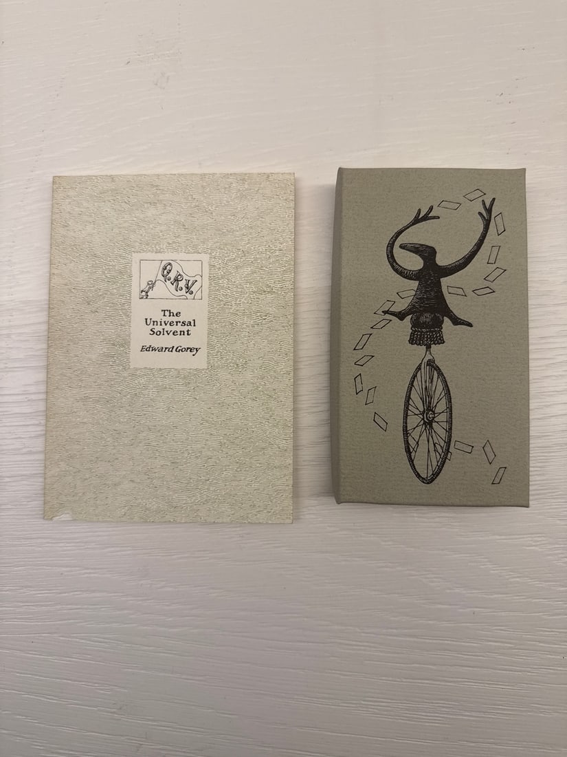 Signed Editions of Edward Gorey's, "QRV - The Universal Solvent" and His Famous Card Deck, the "F... - 5