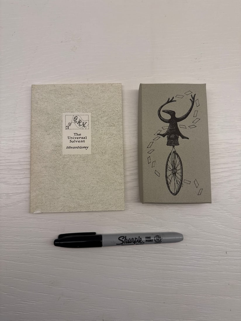 Signed Editions of Edward Gorey's, "QRV - The Universal Solvent" and His Famous Card Deck, the "F... - 6